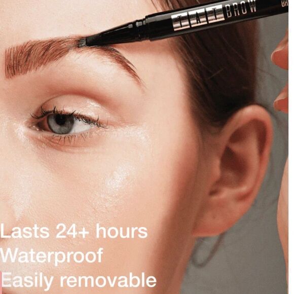 Tatbrow Microblade Brow Pen Gray creates natural looking eyebrows from scratch - Picture 5 of 6